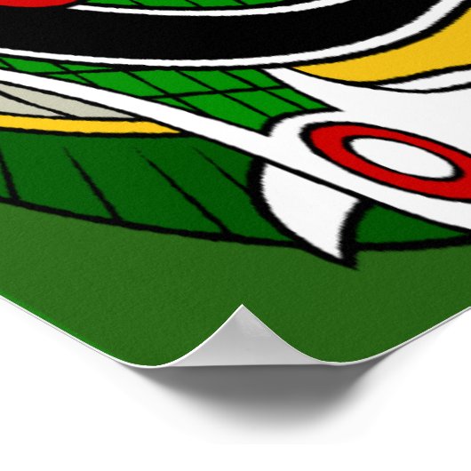 Impression de dragon celtique Corcoran (Coin)