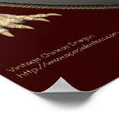 Impression de dragon chinois vintage (Coin)