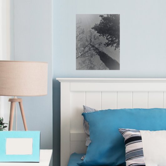 IMPRESSION DE FEUILLE D'ART ET DE DESIGN (In situ (chambre))