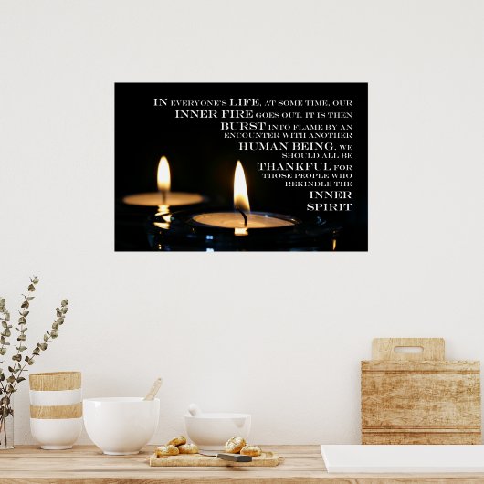 Impression de flamme interne (Cuisine)