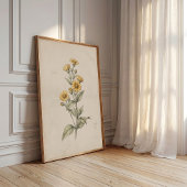Impression de fleur de Melampodium vintage sur toi