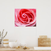 Impression de fleur de rose rose (Cuisine)