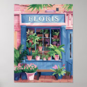 Impression de fleuriste Impression de magasin de f (Devant)