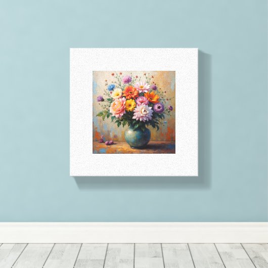 impression de fleurs (Insitu (Plancher de Bois))