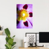 Impression de fleurs cistus (Bureau à domicile)