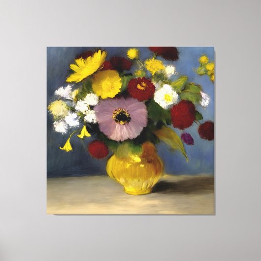 Impression de fleurs d'aquarelle calme (Recto)