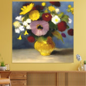 Impression de fleurs d'aquarelle calme (Insitu(Salon))