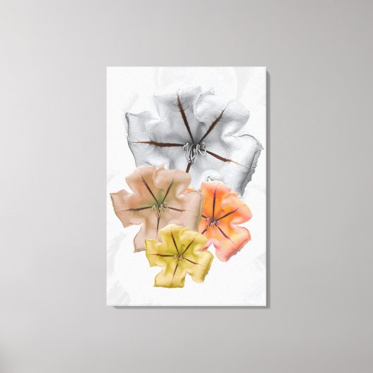 Impression de fleurs de couleur neutre | Impressio (Recto)