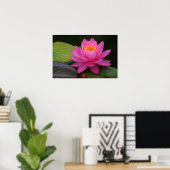 Impression de fleurs de Lotus rose (Bureau à domicile)