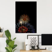 Impression de fleurs de lumière (Bureau à domicile)