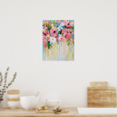 Impression de fleurs sauvages, papier affiche d'ar (Cuisine)