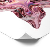 Impression de formes d'étoiles roses STATEMENT (Coin)