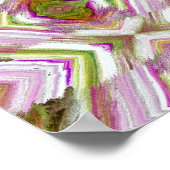 Impression de formes diamant multicolore (Coin)