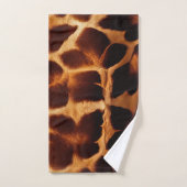 Impression de girafe (Serviette à main)