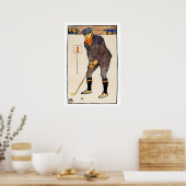 Impression de golf vintage des années 1900 (Cuisine)