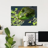 Impression de grenouille (Bureau à domicile)