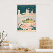 Impression de grenouille dans une baignoire pour s (Cuisine)