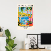 Impression de Henri Matisse Rose Méditerranée Rivi (Bureau à domicile)