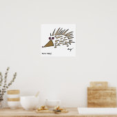 Impression de hérisson Abstrait (Cuisine)