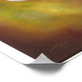 Impression de jument gris arabe 11"x14" (Coin)