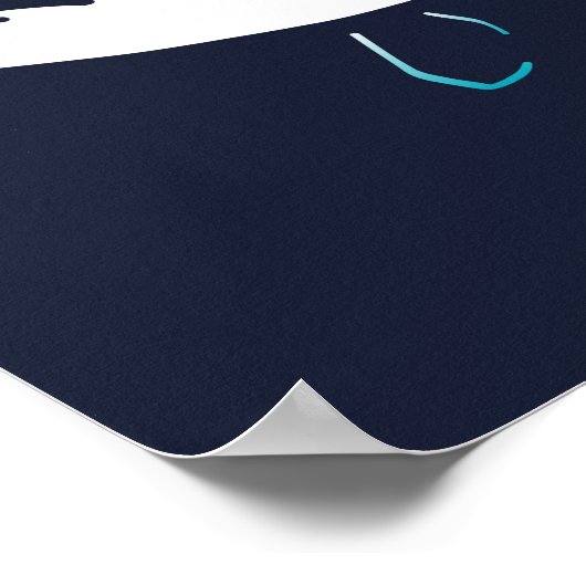 Impression de la baleine tueuse | Impression mural (Coin)