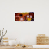 Impression de la chouette d'art (Cuisine)