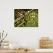 Impression de la clôture du jardin (Cuisine)