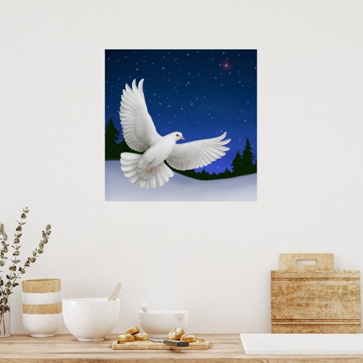 Impression de la colombe pacifique (Cuisine)