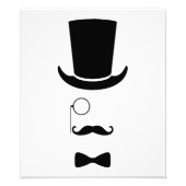 Impression de la face Hipster (Devant)