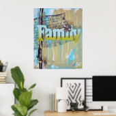 Impression de la famille de médias mixtes (Bureau à domicile)