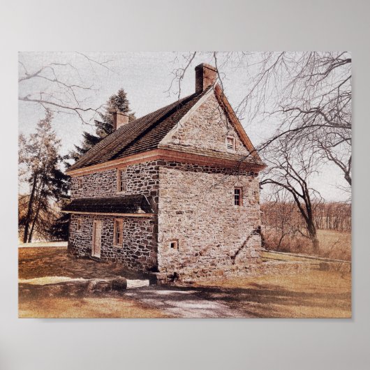 Impression de la ferme de Valley Forge (Devant)