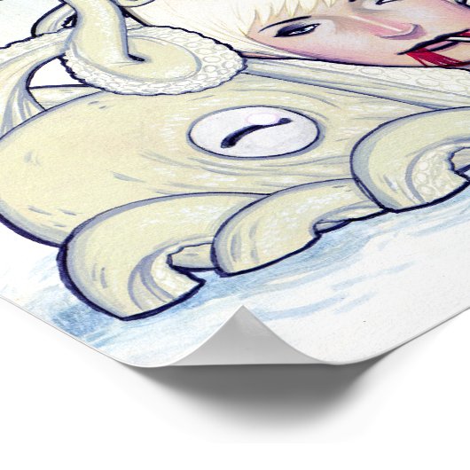 Impression de la fille d'Octopus (Coin)