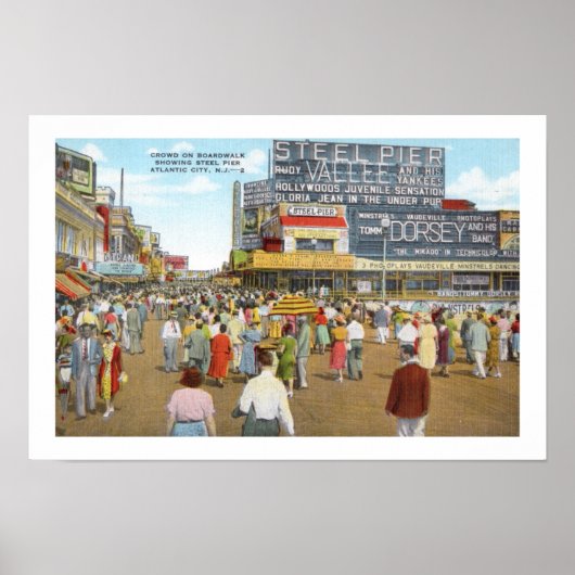 Impression de la jetée de la promenade de l'Atlant (Devant)