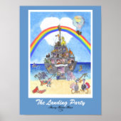 Impression de la partie d'atterrissage (Devant)