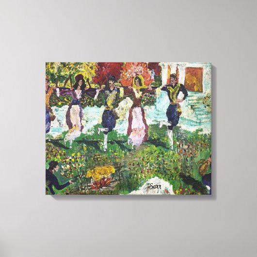 Impression de la peinture originale Grecian Festiv (Recto)