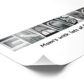 Impression de la photo alphabétique de grand forma (Coin)