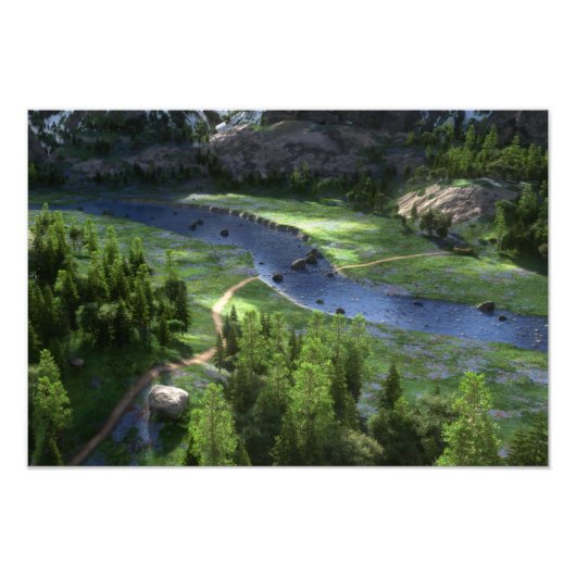 Impression de la photo Cwm Solitude (Devant)