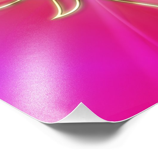 Impression de la photo de dégradé de rayon (Coin)