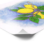 Impression de la photo d'illustration citron (Coin)