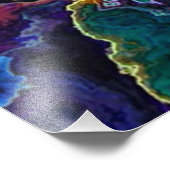 Impression de la photo Oil Slick (Coin)