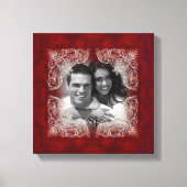 Impression de la photo rouge vintage (Recto)