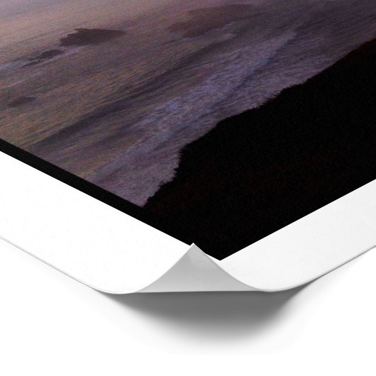 Impression de la photo Sunset de la roche de chèvr (Coin)