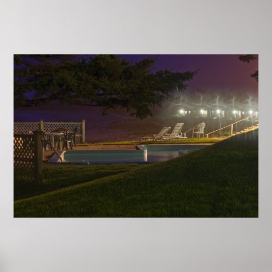 Impression de la piscine d'échasses (Devant)