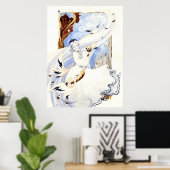 Impression de la reine des cygnes (Bureau à domicile)