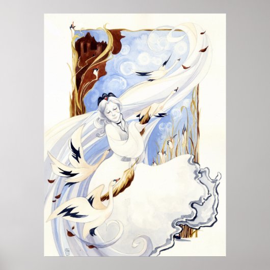 Impression de la reine des cygnes (Devant)