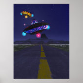 Impression de la route extra-terrestre (Devant)