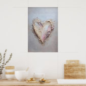 Impression de la Saint-Valentin en forme de cœur, (Cuisine)