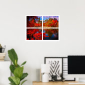 Impression de la scène de la rivière d'automne, (M (Bureau à domicile)