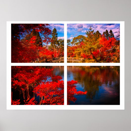 Impression de la scène de la rivière d'automne, (M (Devant)
