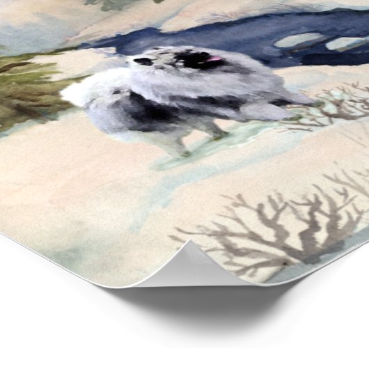 Impression de la scène d'hiver (Coin)